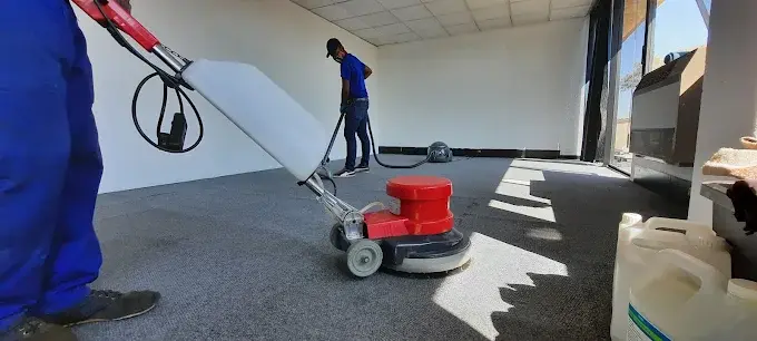 Fitted carpet cleaning before and after in a Somerset West home