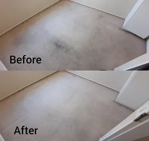 Fitted carpet cleaning before and after in Garden Village, Somerset West