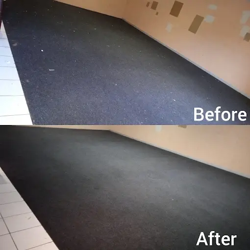 Fitted carpet cleaning before and after in Golden Hill, Somerset West