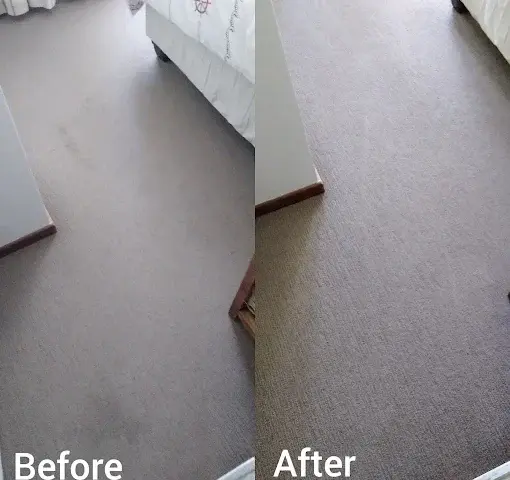 Fitted carpet cleaning before and after in Greenway Rise, Somerset West