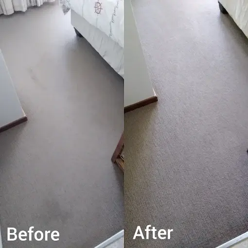 Fitted carpet cleaning before and after in Helderberg Estate, Somerset West