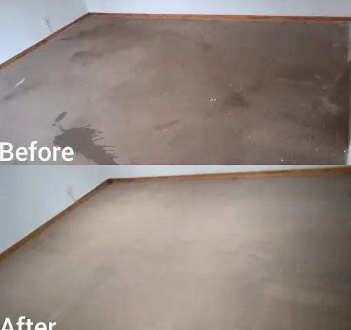 Fitted carpet cleaning before and after in Helena Heights, Somerset West