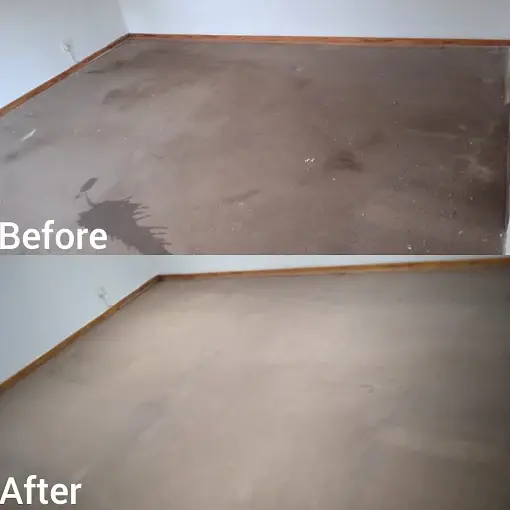 Fitted carpet cleaning before and after in Helena Heights, Somerset West