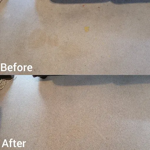 Fitted carpet cleaning before and after in Heritage Mews, Somerset West