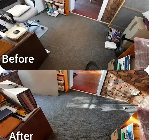 Fitted carpet cleaning before and after in Jonkershoogte, Somerset West