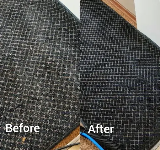 Fitted carpet cleaning before and after in La Montagne, Somerset West