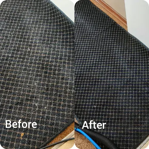Fitted carpet cleaning before and after in La Montagne, Somerset West